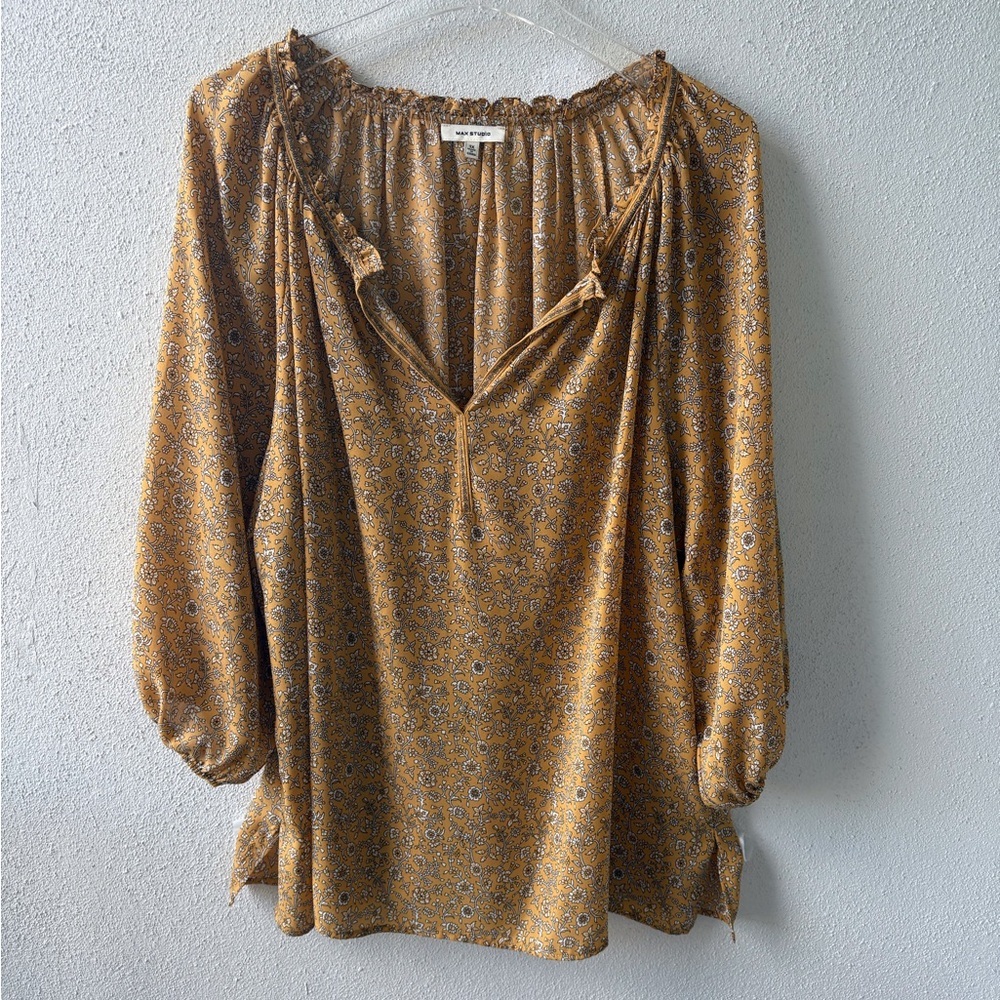 Floral Patterned Women's Top